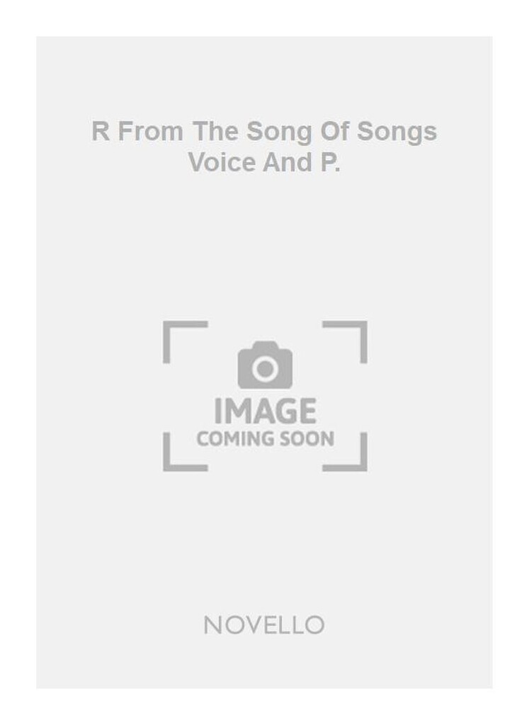 R From The Song Of Songs Voice And P.